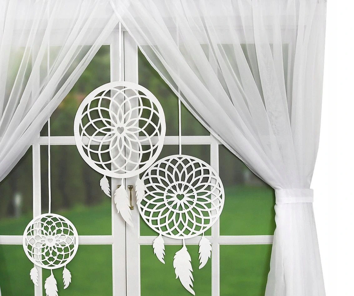 Dream Catcher Theme Voile Curtain - Style 2 image 2