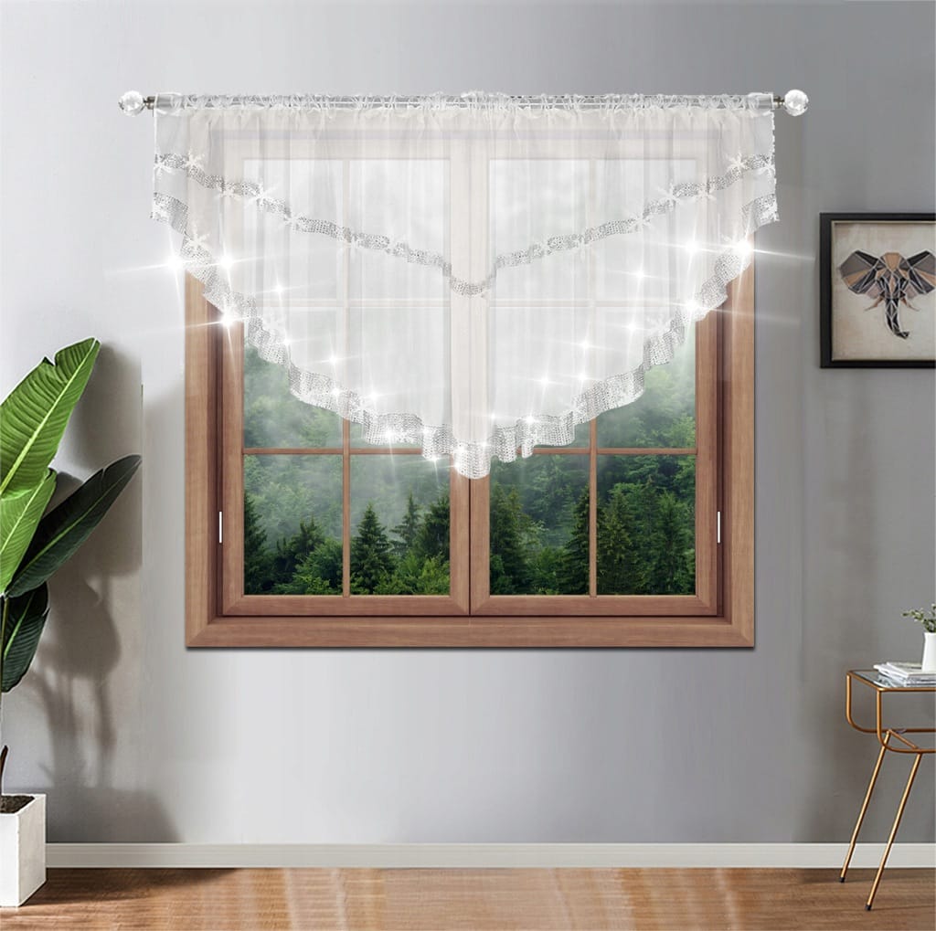 TAORMINA Curtain with rhinestones Style 3 image 1