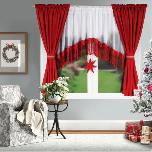 LITTLE CHRISTMAS A set of red and white image 1