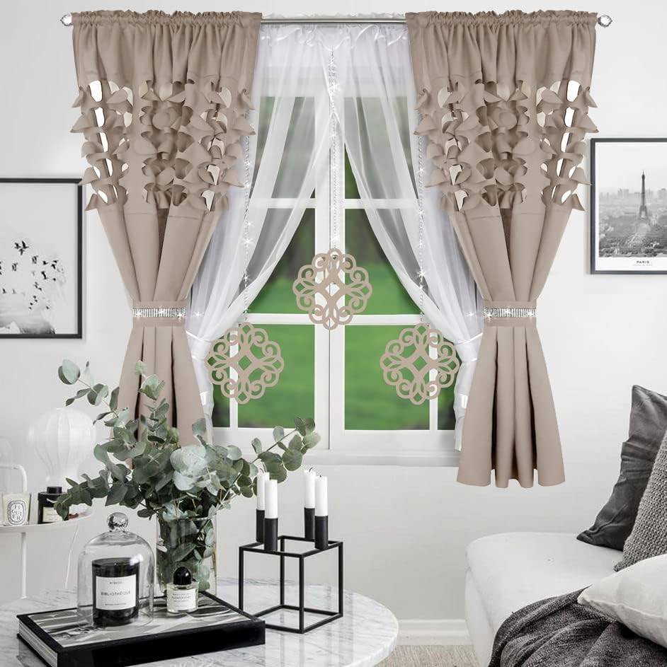 Decorative set with azure pendants -CAPPUCCINO image 5