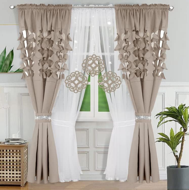 Decorative set with azure pendants -CAPPUCCINO image 6