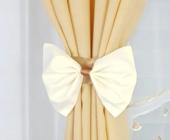 ,,Luna" Curtain with decorative lambrequin -yellow image 3