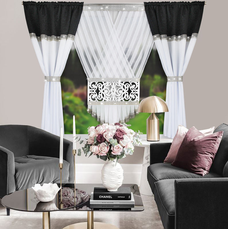 DESSI Black and Silver - short image 1
