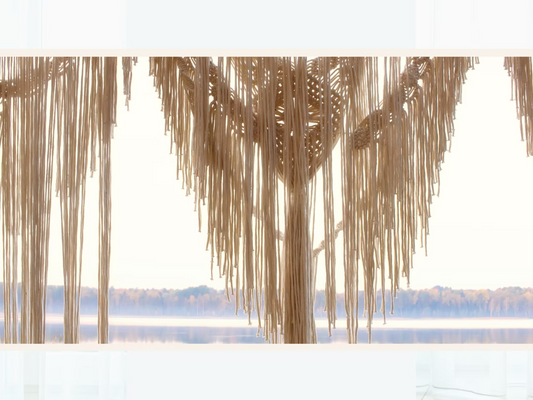 SABI's Macramé Curtains: A Touch of British Macramé Elegance in Custom Products