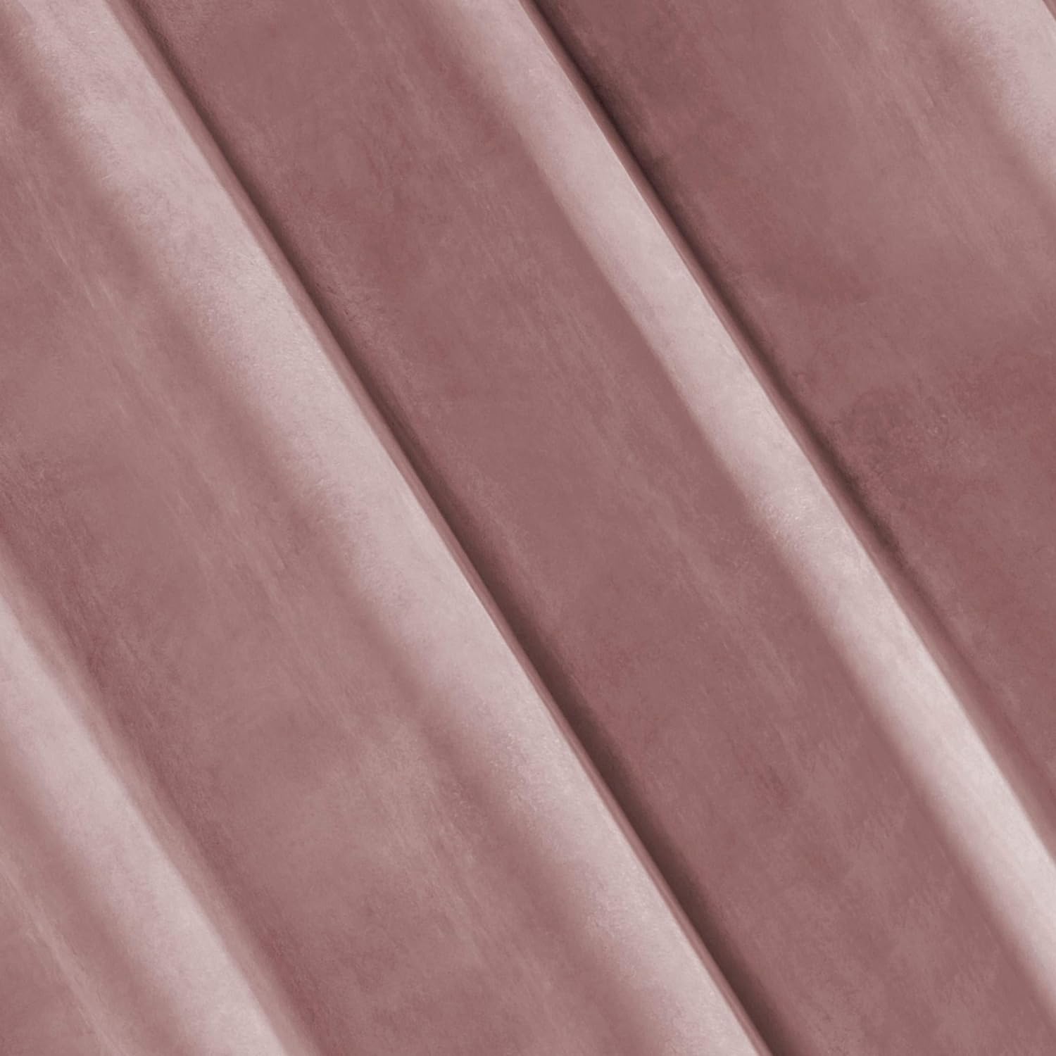 Powder pink velvet curtain on a tape 140cmx270cm ARACELI image 3