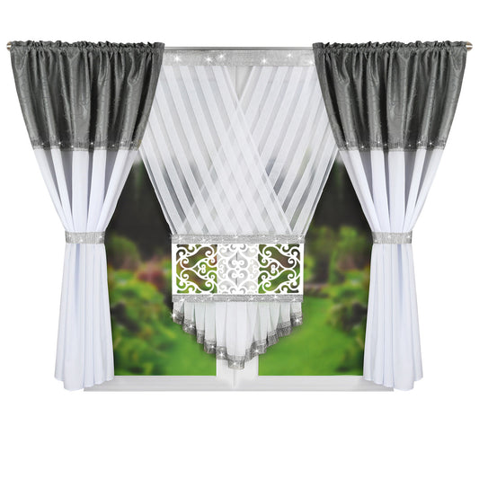 DESSI Light Gray and Silver - short image 0