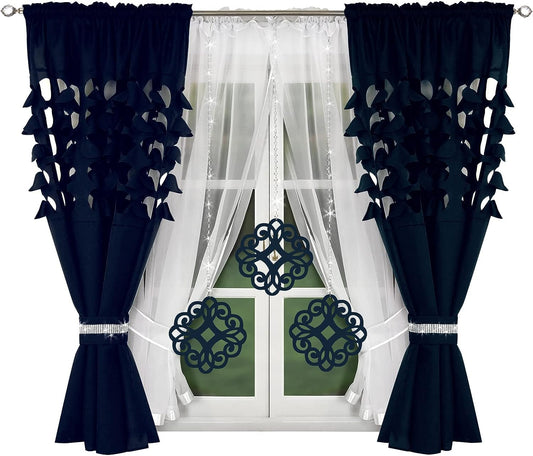 Decorative set with azure pendants - DARK BLUE image 0