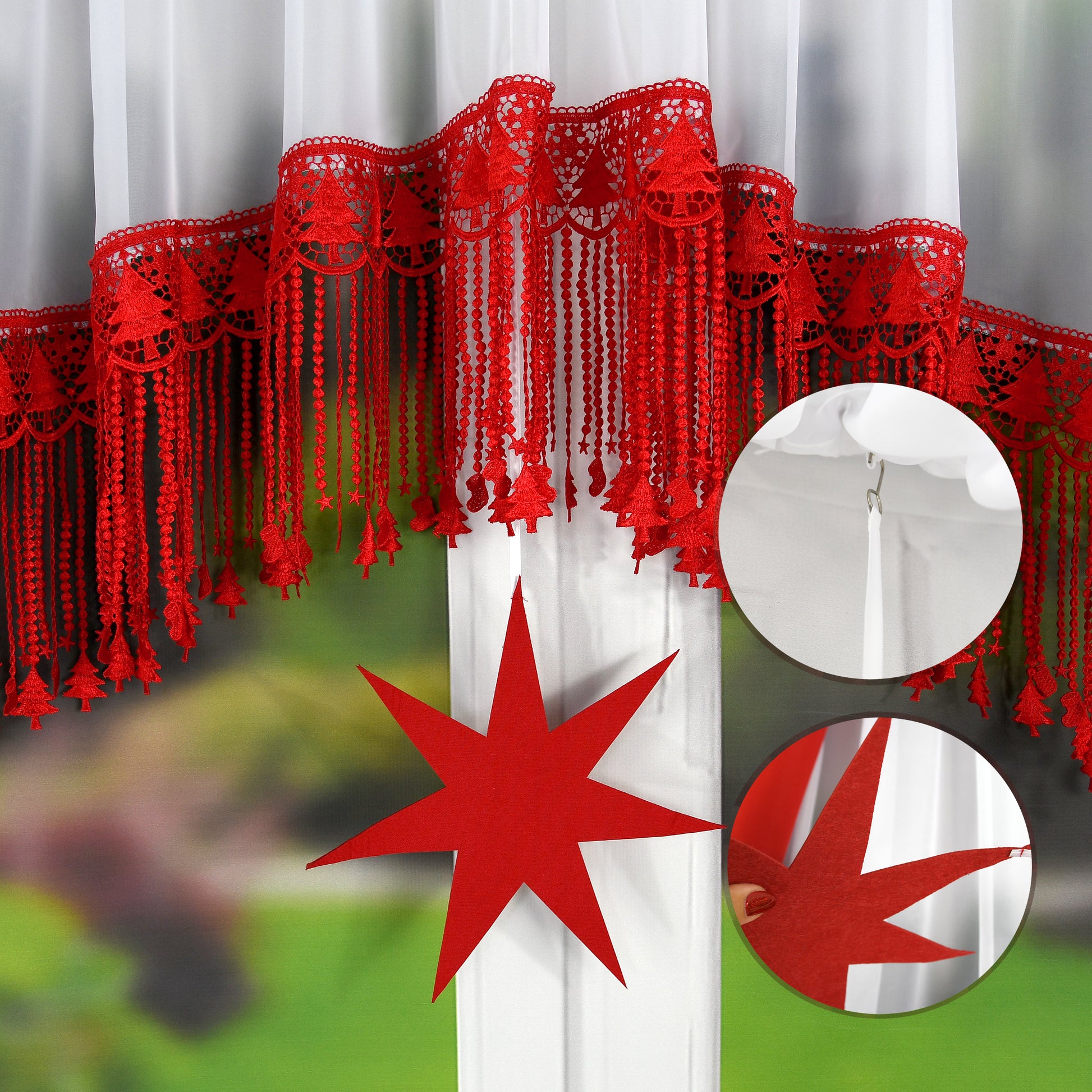 LITTLE CHRISTMAS A set of red and white image 2