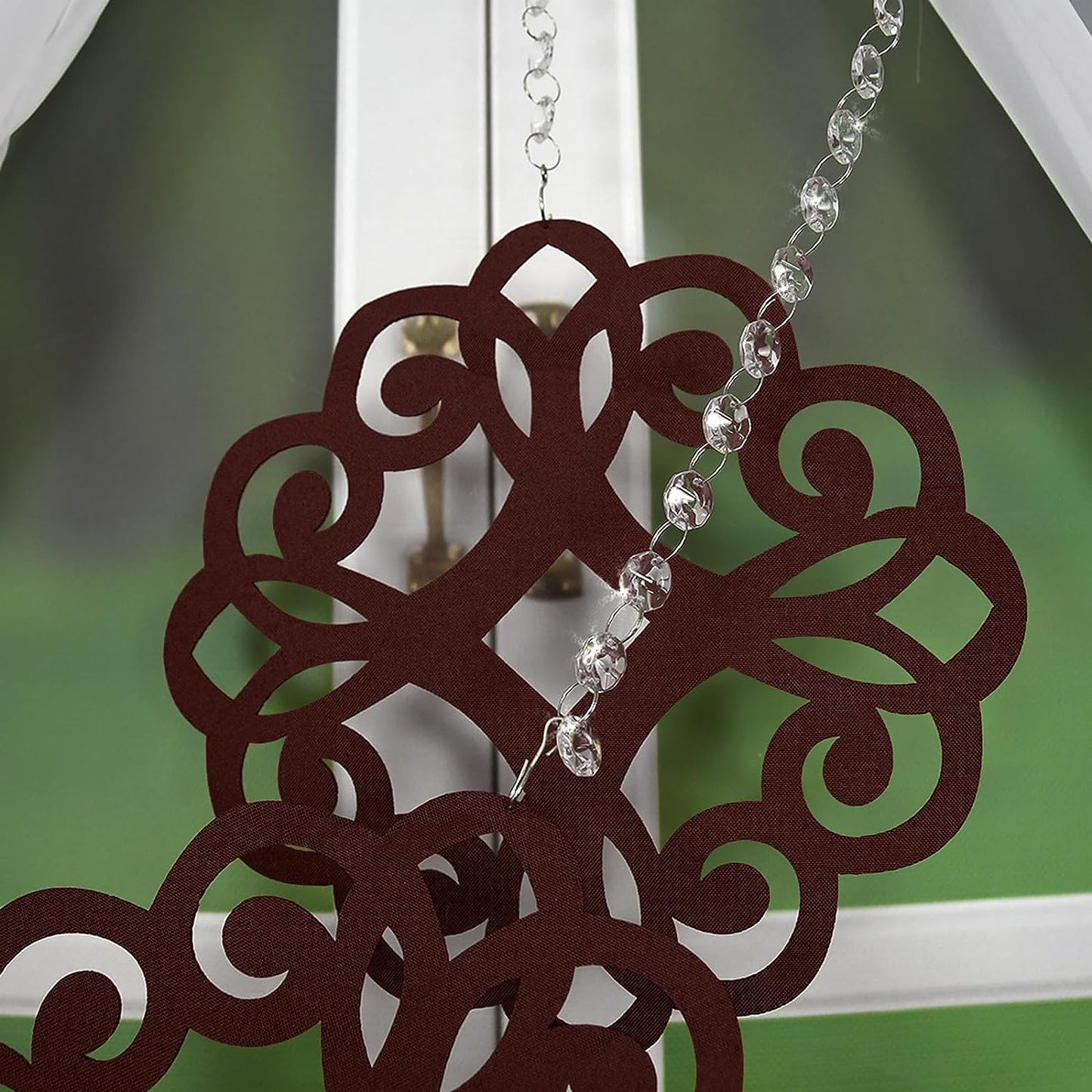 Decorative set with azure pendants -JAPANESE CHERRY image 3
