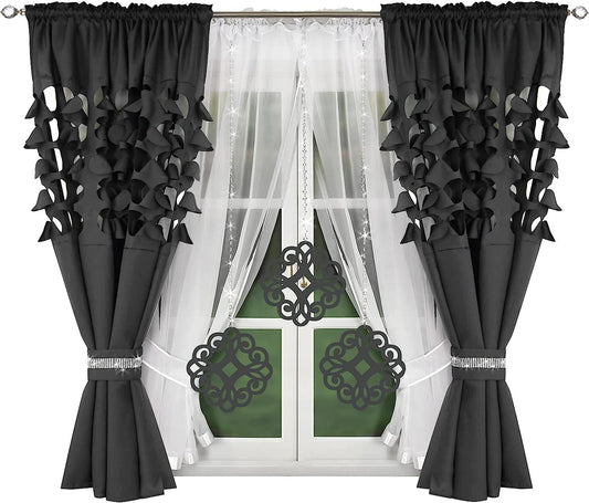 Decorative set with azure pendants -GREY image 0