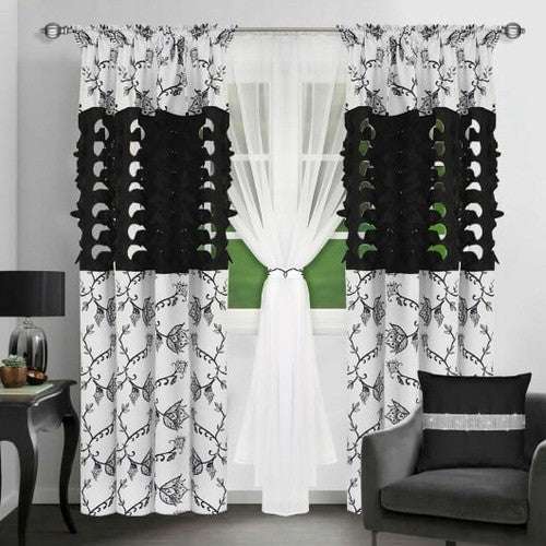 SALOME Laser Cut Curtains | Sabi's Curtains